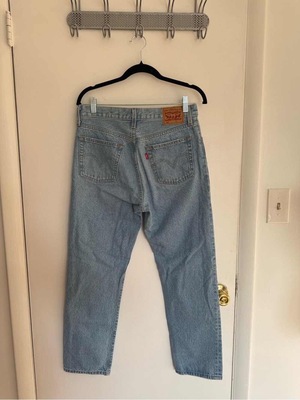 Levi's 501 Light Blue Denim Jeans